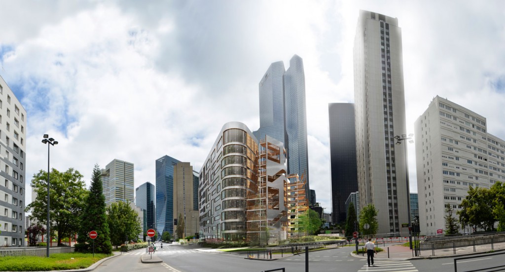 Vue depuis le Boulevard Circulaire